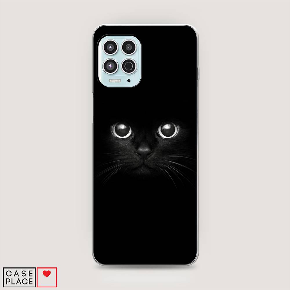 

Чехол Awog на Motorola Moto G100 "Взгляд черной кошки", Разноцветный, 241650-1