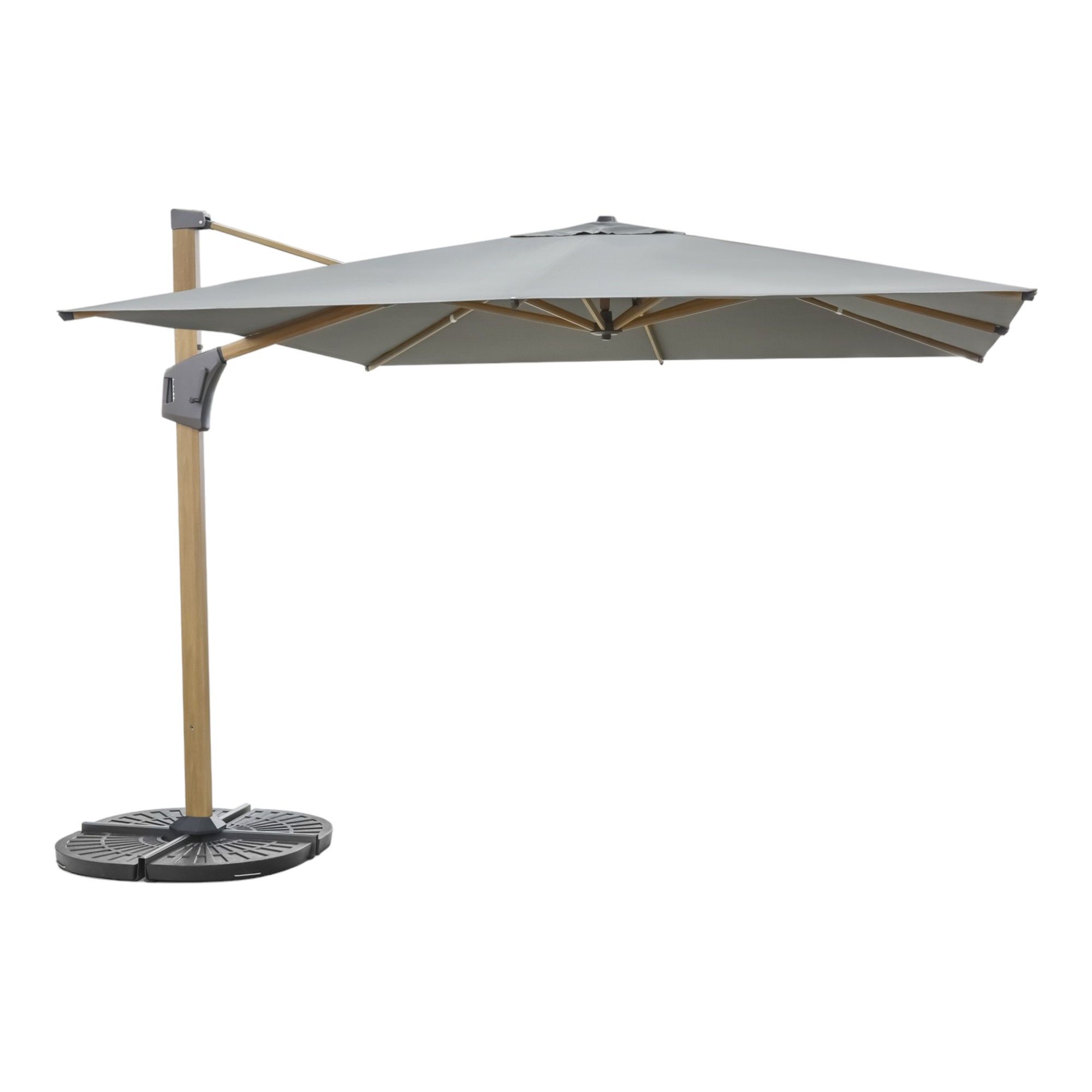 Зонт Greenpatio с кронштейном и утяжелителями 3 х 3 м