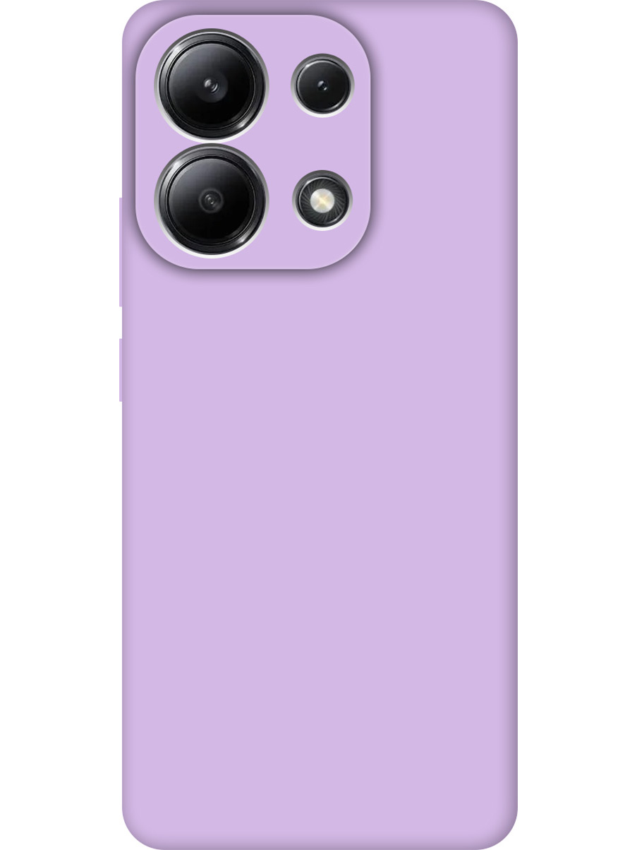 

Силиконовый чехол на Xiaomi Redmi Note 13 4G матовый сиреневый, Фиолетовый, 782622821
