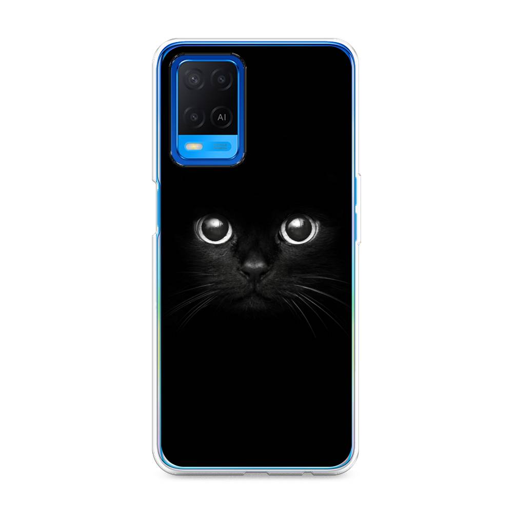 

Чехол Awog на Oppo A54 "Взгляд черной кошки", Разноцветный, 256150-1