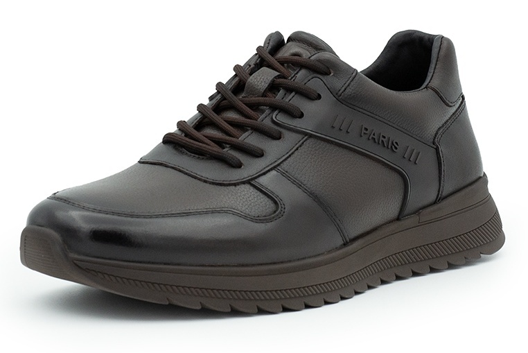 

Кроссовки мужские Pierre Cardin HM24AW-13B коричневые 43 RU, Коричневый, HM24AW-13B