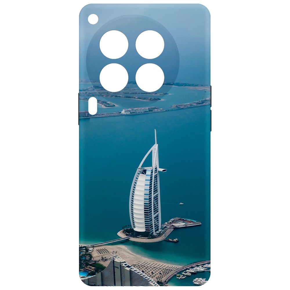 

Чехол-накладка Krutoff Soft Case ОАЭ, Бурдж-эль-Араб для TECNO Camon 30 Premier 5G черный