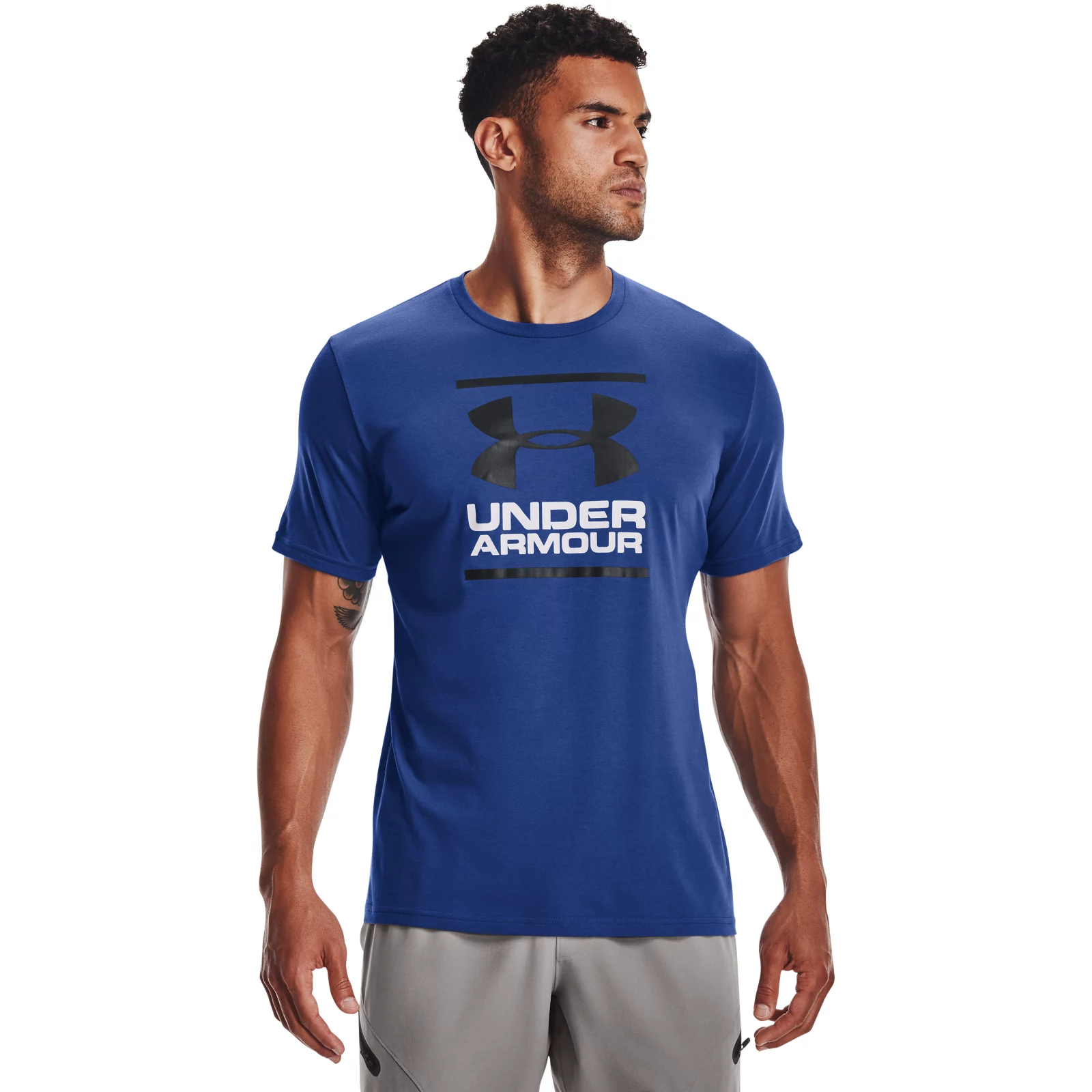 

Футболка Under Armour Ua Gl Foundation Ss T цв.синий XL, Ua Gl Foundation Ss T