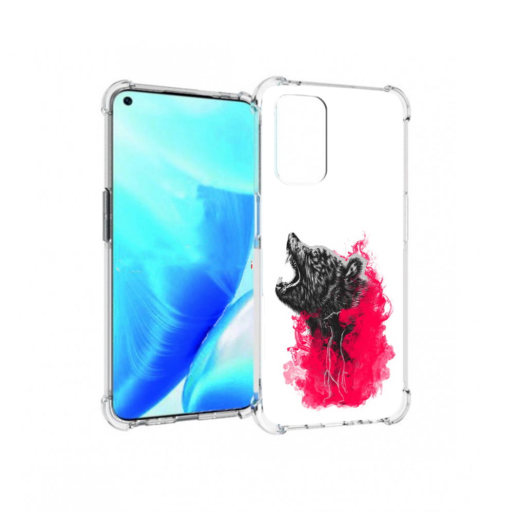 

Чехол MyPads Tocco для OnePlus Nord N200 5G медведь в дымке (PT227046.132.463), Прозрачный, Tocco