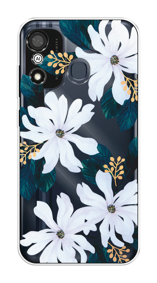 

Чехол на Itel A27 "Delilah Flower", Зеленый;белый, 3200450-1