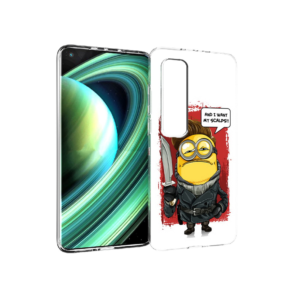 

Чехол MyPads Tocco для Xiaomi Mi 10 Ultra миньон убийца (PT156404.264.477), Прозрачный, Tocco
