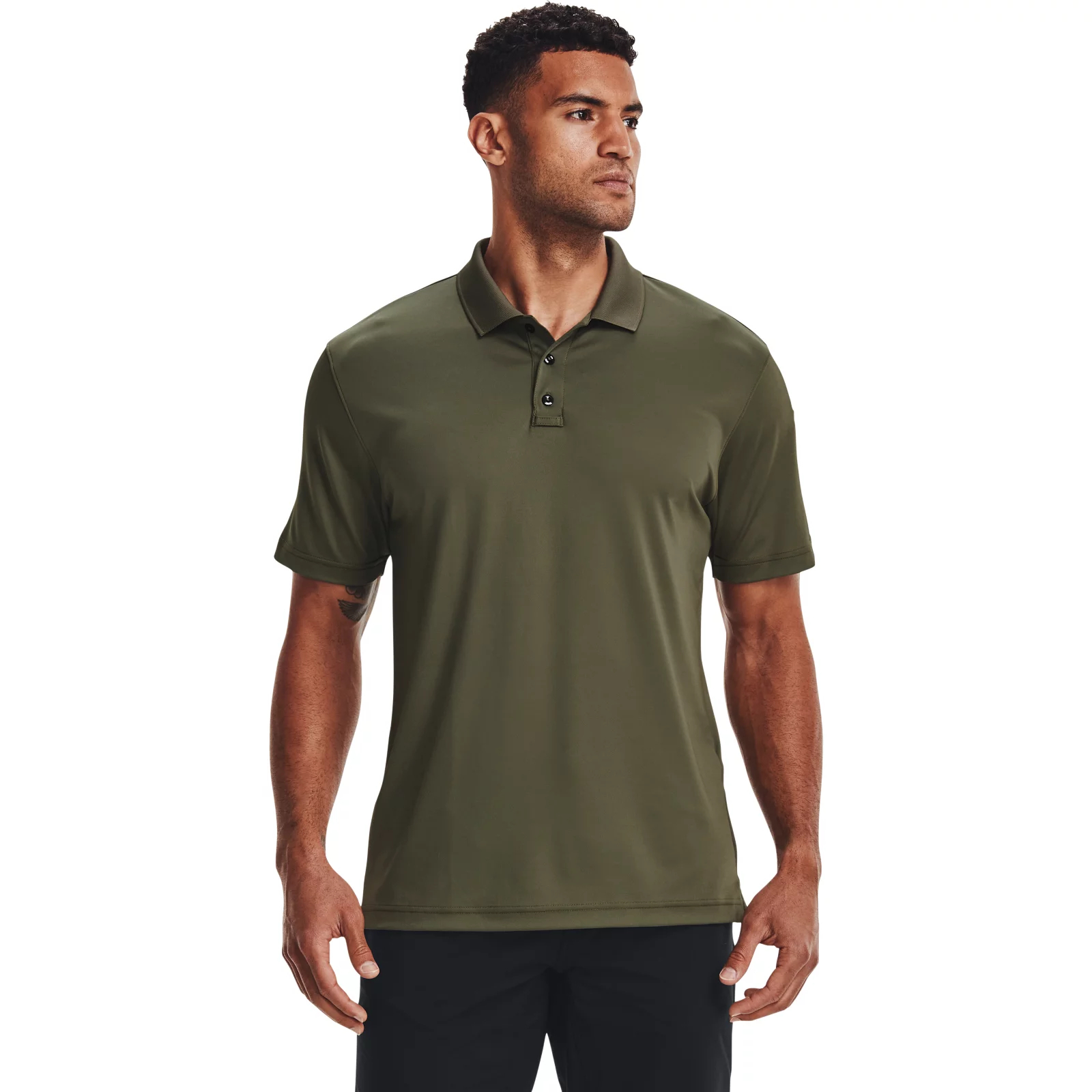 фото Поло under armour tac performance polo 2.0 цв.зеленый l