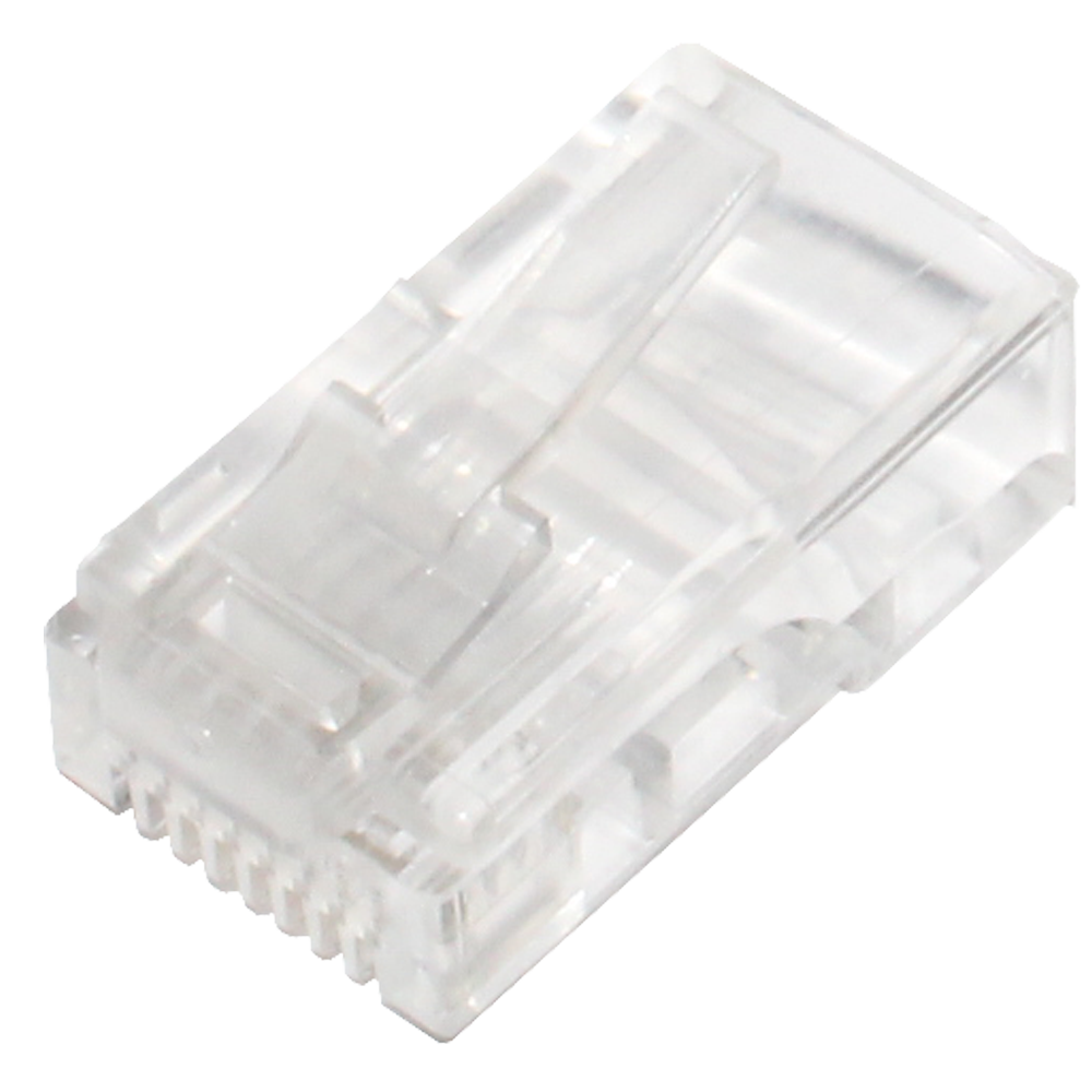 

Коннектор VCOM RJ-45 RJ 45 м (RJ45/10), Прозрачный