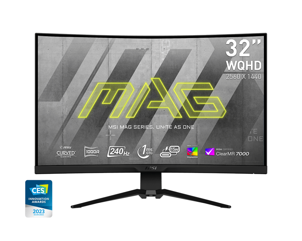 

31.5" Монитор MSI MAG 325CQRXF черный 240Hz 2560х1440 VA, MAG 325CQRXF