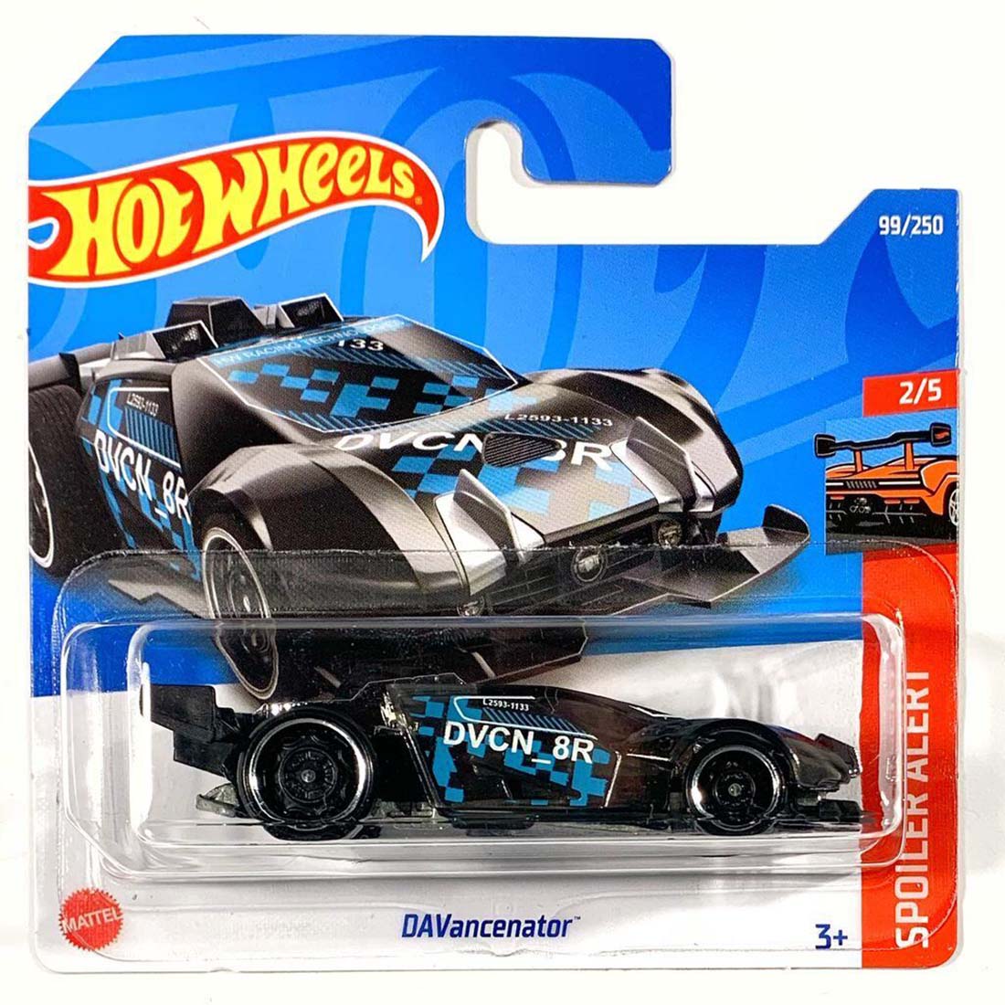 

Базовая машинка Hot Wheels Davancenator, Черная, 5785/HCX19