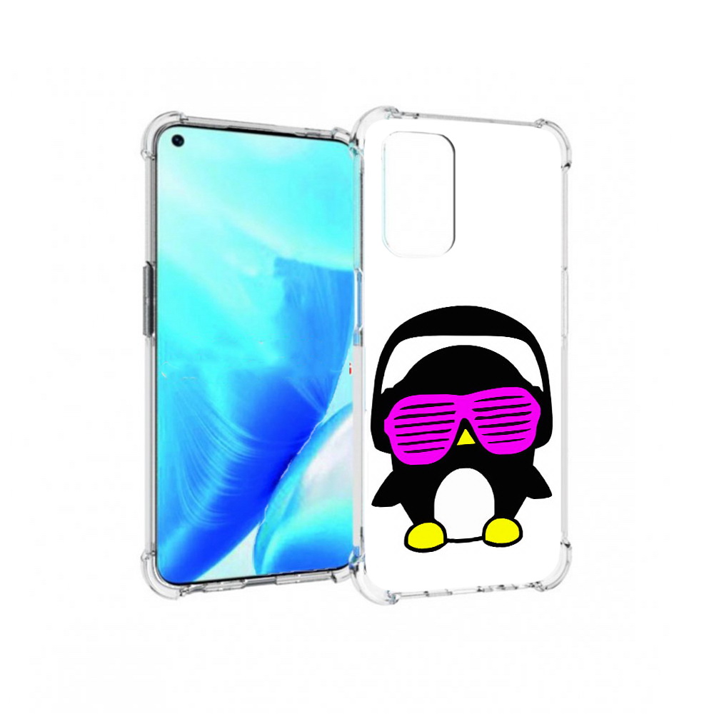 

Чехол MyPads Tocco для OnePlus Nord N200 5G пингвин (PT227046.132.541), Прозрачный, Tocco
