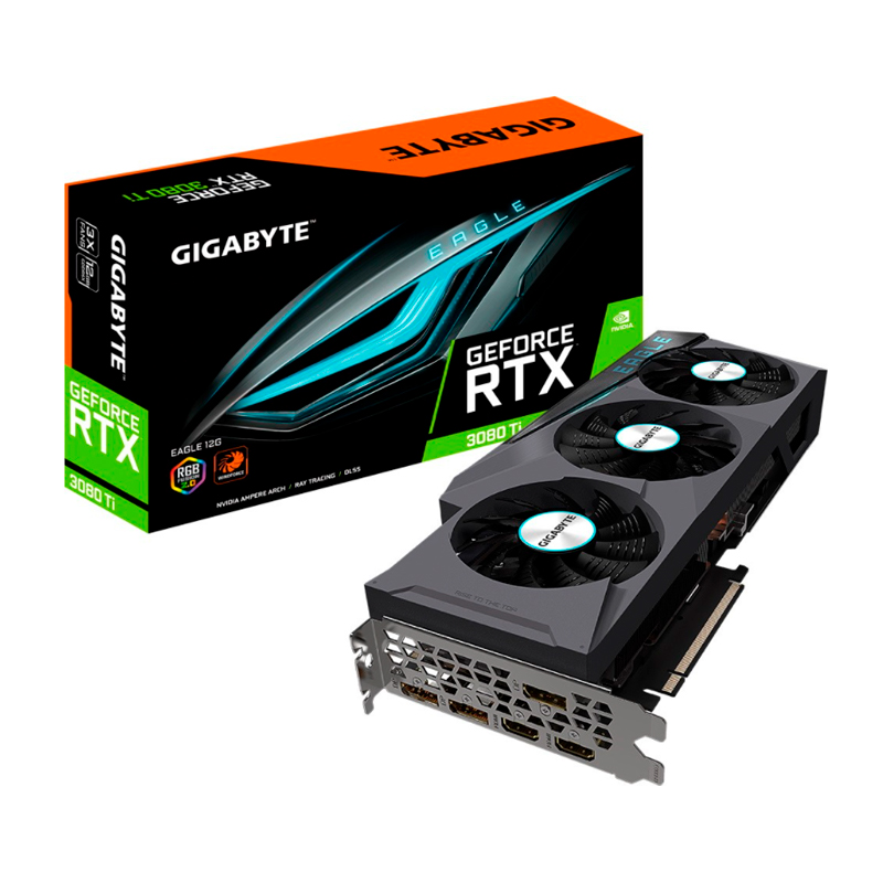 фото Видеокарта gigabyte geforce rtx 3080 ti (gv-n308teagle-12gd)