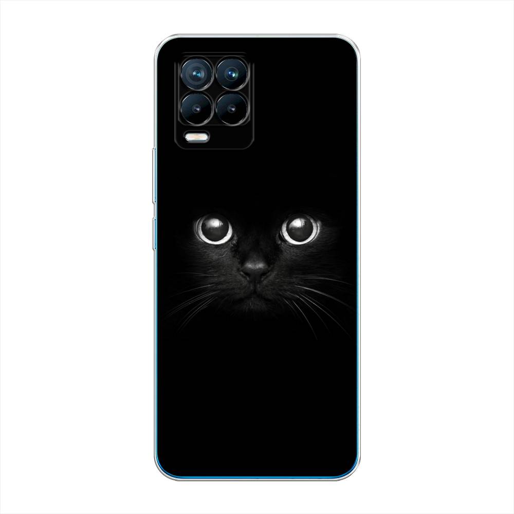 

Чехол Awog на Realme 8/8 Pro "Взгляд черной кошки", Разноцветный, 255550-1