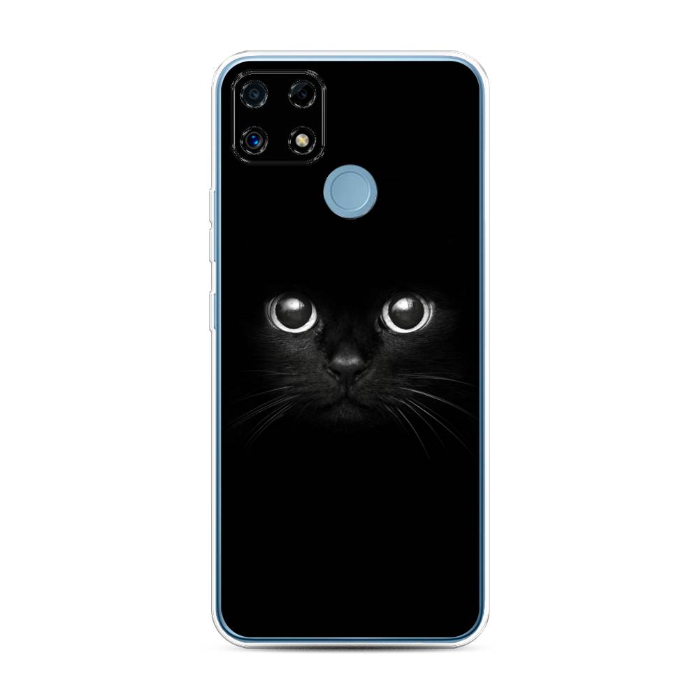 

Чехол Awog на Realme C25/C25s "Взгляд черной кошки", Разноцветный, 257450-1