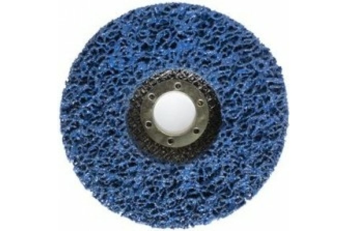 Круг абразивный зачистной ROCKFORCE 150х22.2мм Синий зачистной абразивный круг для дрели rockforce
