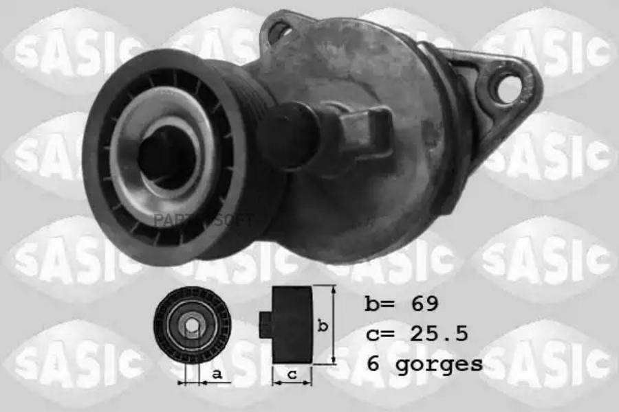 

Ролик Натяжной SASIC 1626085