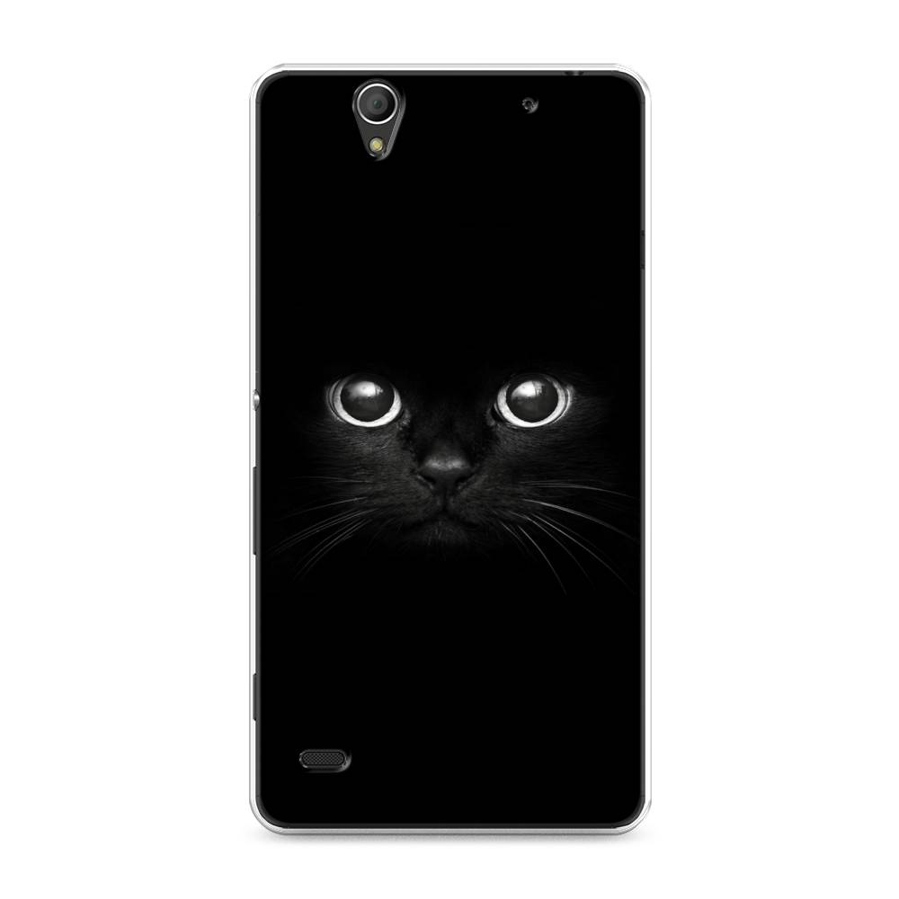 

Чехол Awog на Sony Xperia C4 "Взгляд черной кошки", Разноцветный, 52650-1