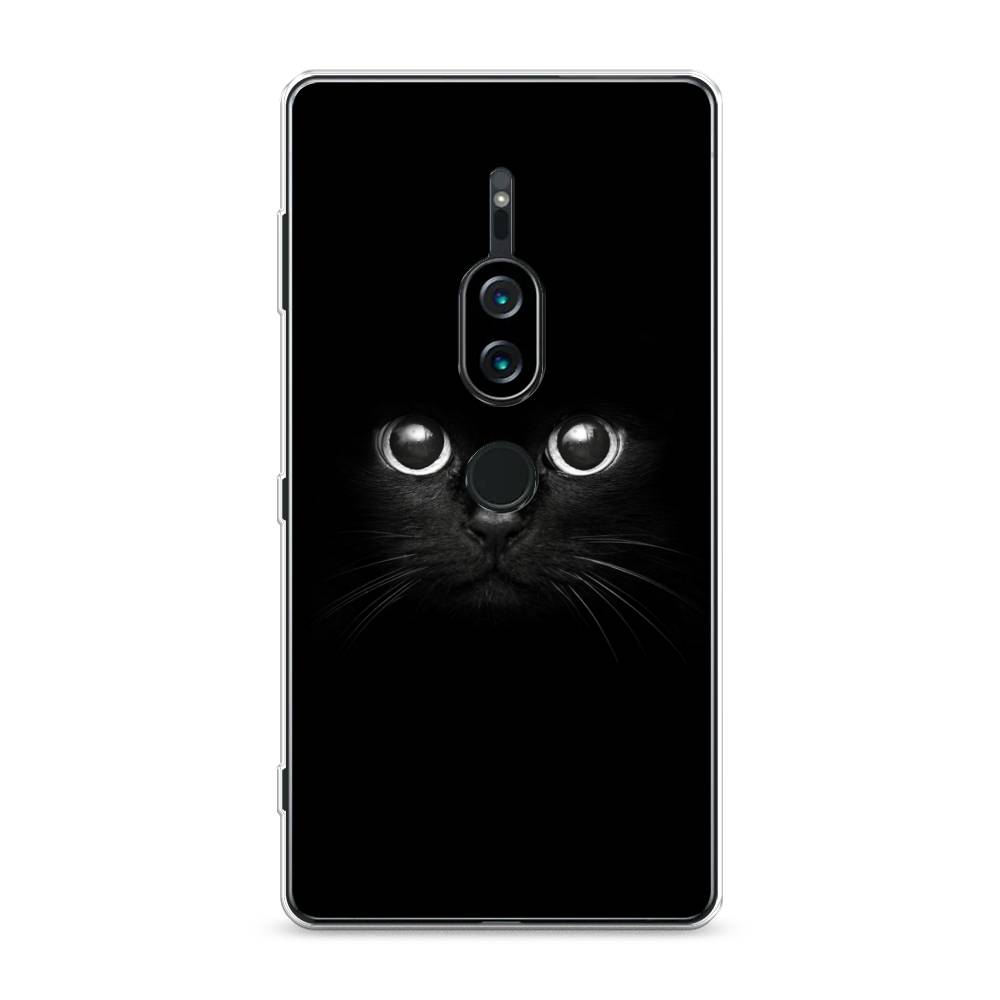 

Силиконовый чехол "Взгляд черной кошки" на Sony Xperia XZ2 Premium, 53350-1