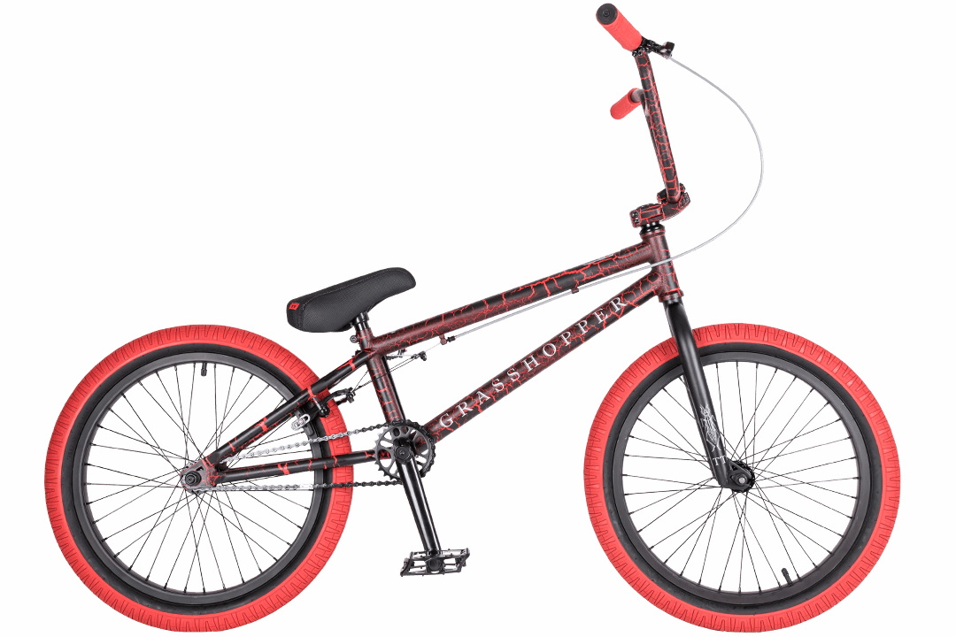 фото Велосипед bmx tech team grasshoper 20" красный