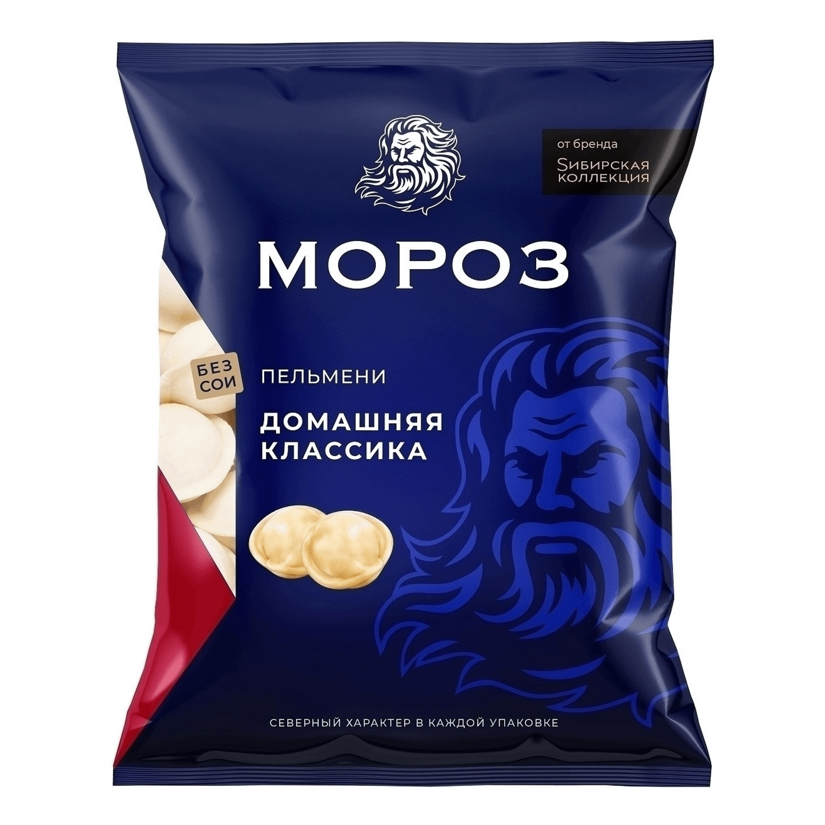 Пельмени Мороз Домашние классические из свинины и говядины 600 г