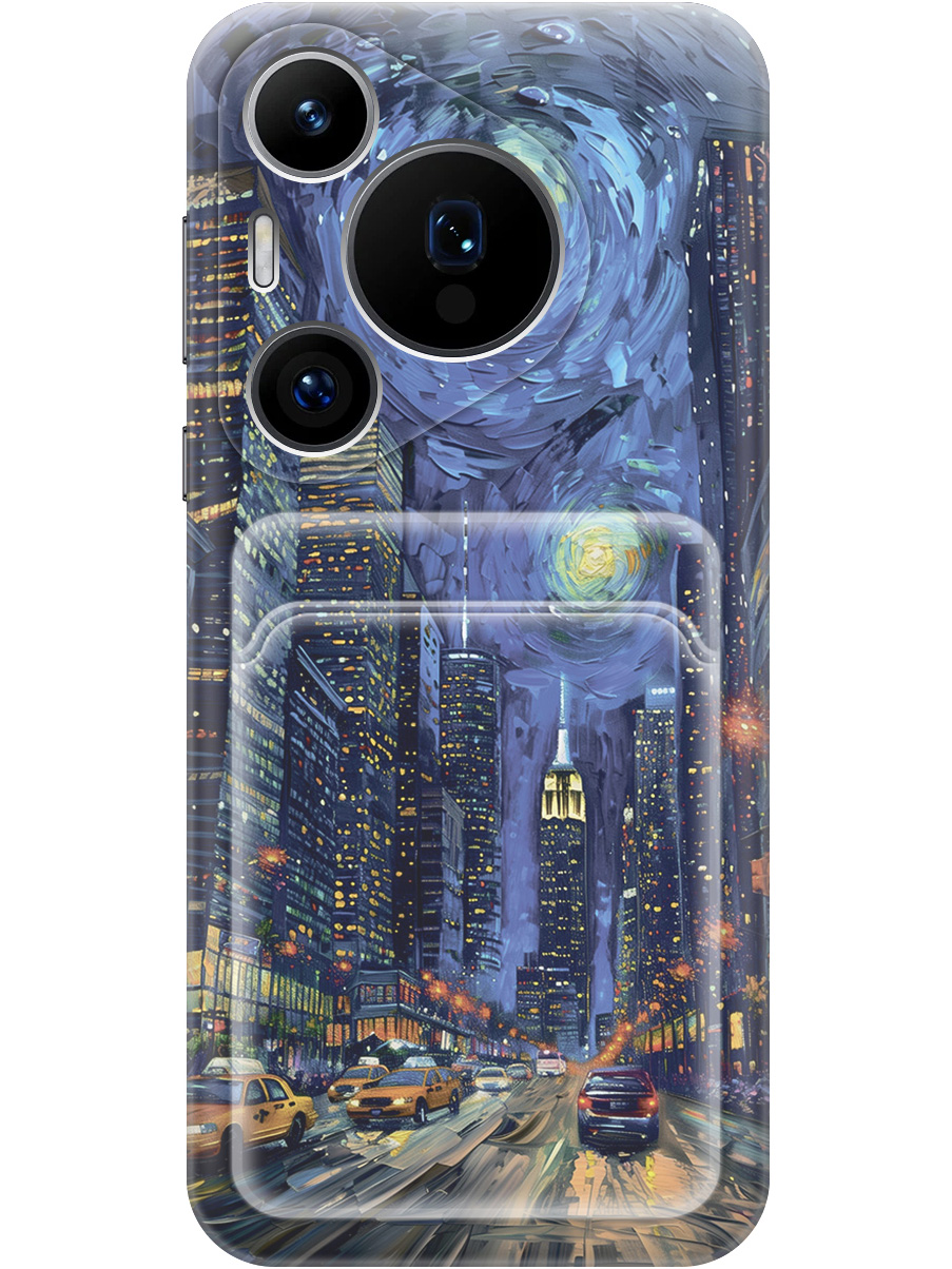 

Силиконовый чехол на Huawei Pura 70 Pro / 70 Pro+ с принтом 792246, Прозрачный;синий;черный, 782625241