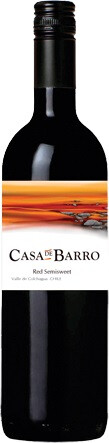 

Вино "Casa de Barro" Red Semisweet, Valle de Colchagua DO, 0,75 л