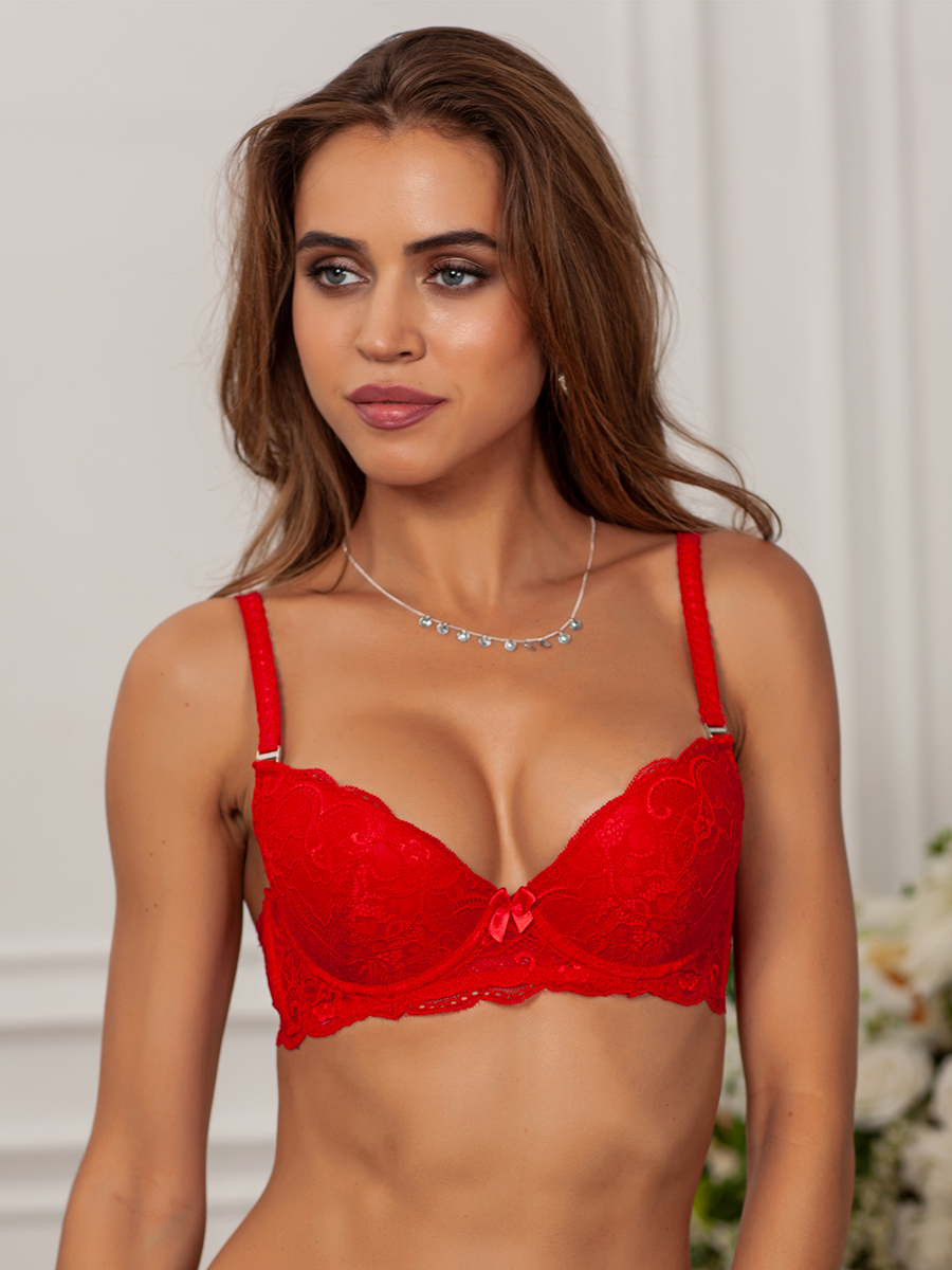 

Бюстгальтер женский LUCE DEL SOLE 1202LS красный 4B, 1202LS