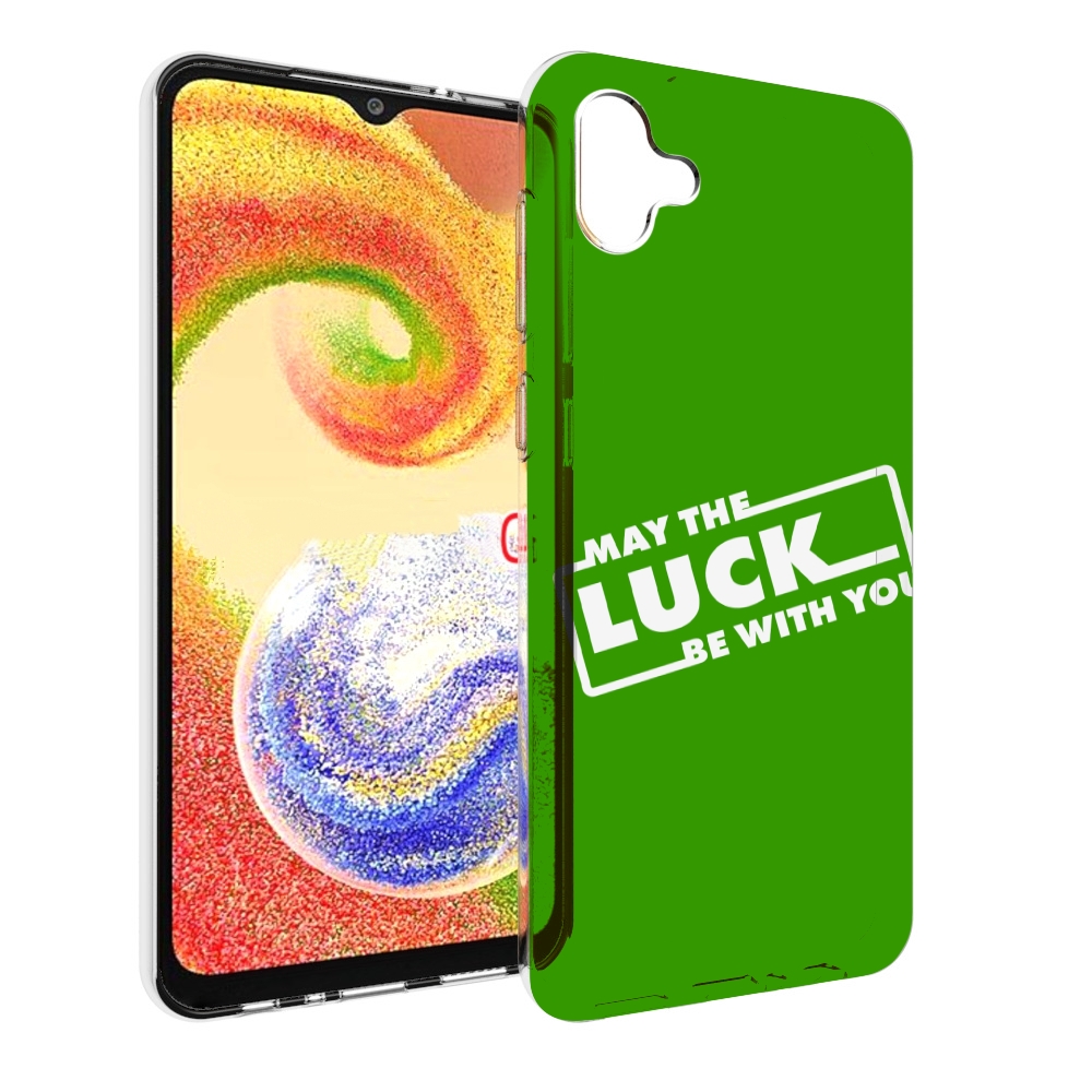 

Чехол MyPads Luck green для Samsung Galaxy A04, Прозрачный, Tocco
