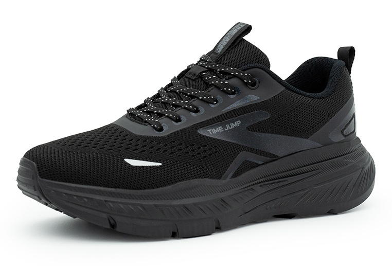 

Кроссовки мужские TimeJump K2996-3 черные 40.5 RU, Черный, K2996-3
