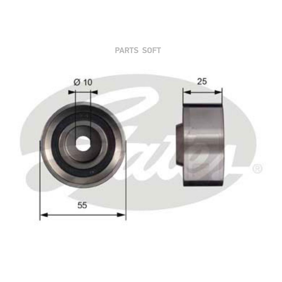

Направляющий Ролик Привода Грм Powergrip® Gates арт. T42016