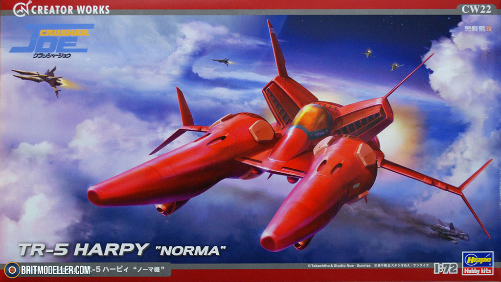 

Сборная модель Hasegawa 1/72 "Crusher Joe" TR-5 Harpy "Norma" 64522