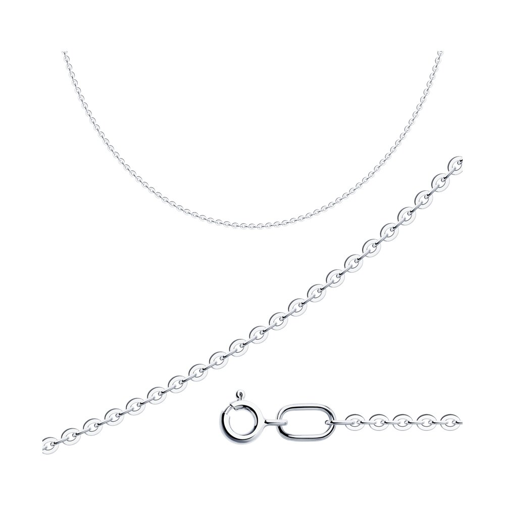 

Цепочка из серебра 45 см Diamant 96-180-50040-1, 96-180-50040-1
