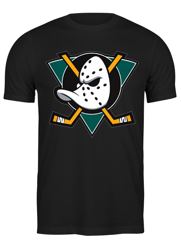 

Футболка мужская Printio Mighty ducks черная M, Черный, Mighty ducks