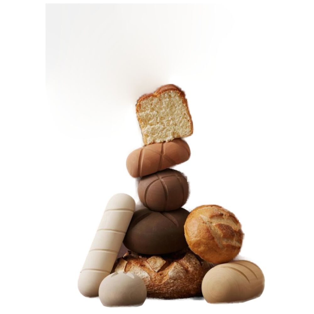 

Деревянная развивающая игрушка Радуга Грез Хлеб RG02034, 4601234565479