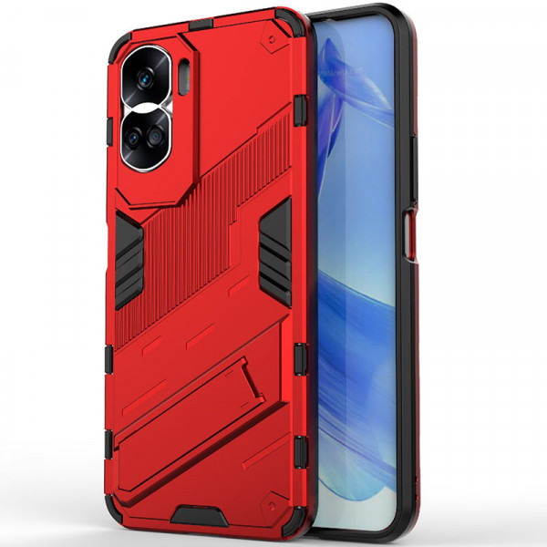 

Противоударный чехол Megatron для Honor 90 Lite с защитой камеры, красный, Megatron