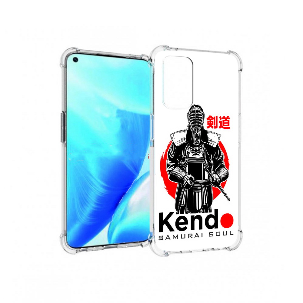 

Чехол MyPads Tocco для OnePlus Nord N200 5G рисованый самурай (PT227046.132.581), Прозрачный, Tocco