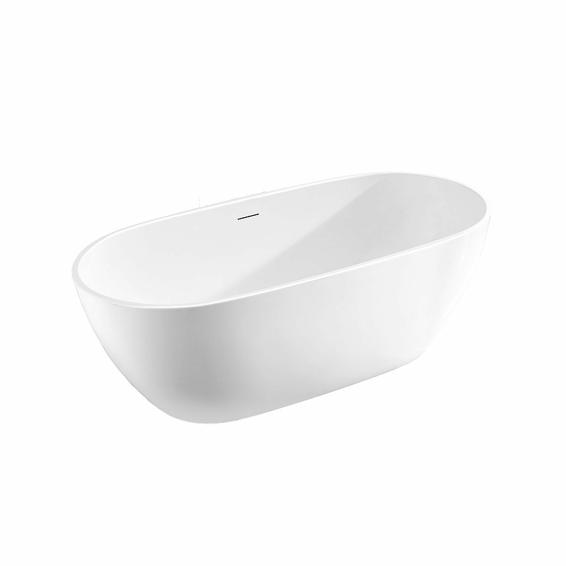 Ванна акриловая Vincea 170 x 81.5 x 58 см, слив-перелив в комплекте, белый, VBT-408-1700