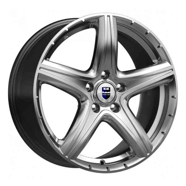 

Диск КиК, Барракуда 7.5x17/5x114.3ET38 66.1, Серебристый