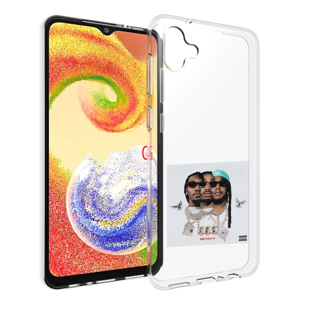 

Чехол MyPads Migos - Culture III для Samsung Galaxy A04, Прозрачный, Tocco