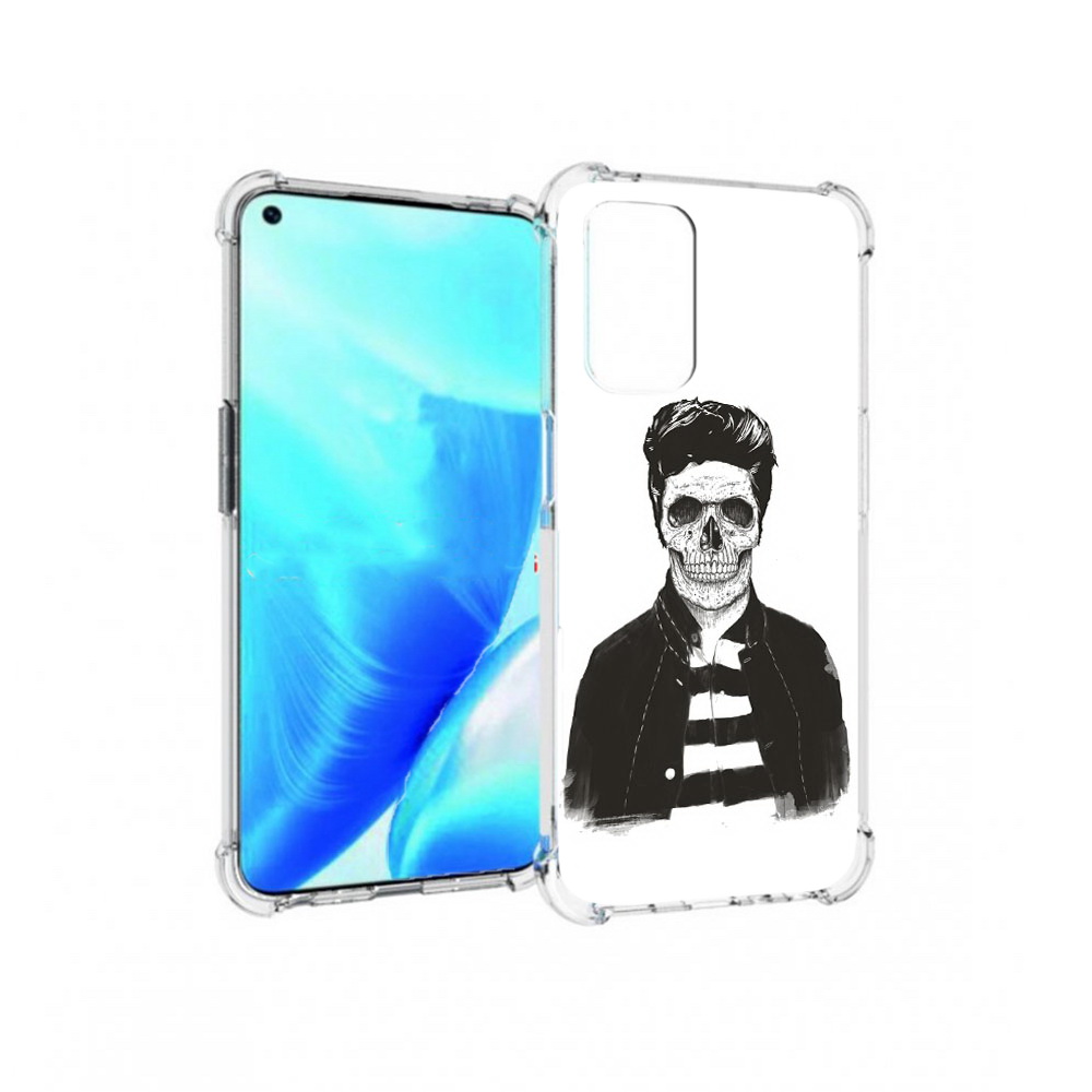 

Чехол MyPads Tocco для OnePlus Nord N200 5G скелет (PT227046.132.604), Прозрачный, Tocco