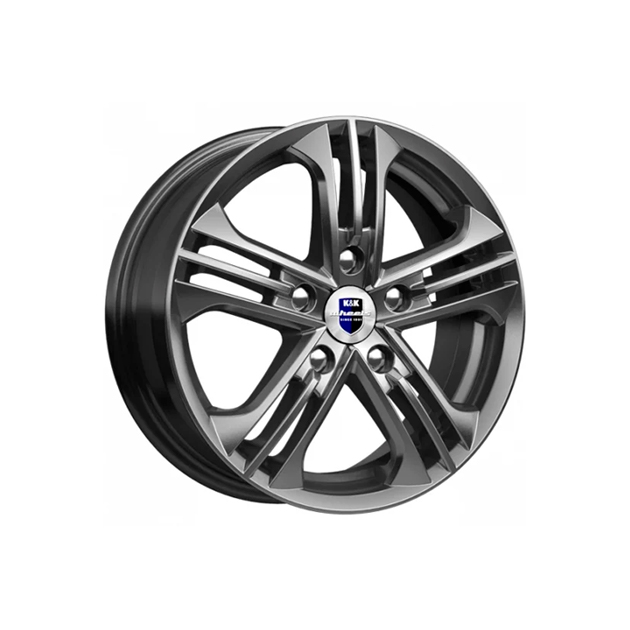 

R15 5x100 6j Et43 57,1 K&K Trinity-Оригинал (Кс615) Дарк Платинум K&K r72346, Серебристый