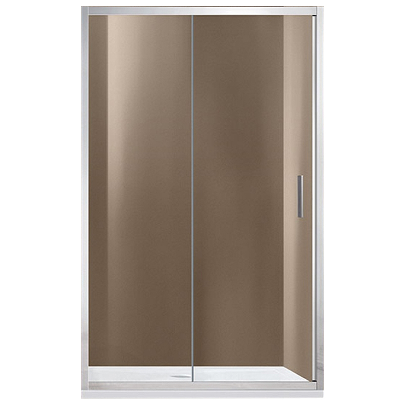 Душевая дверь Vincea Garda VDS-1G125CL 125x190 профиль хром, стекло прозрачное дверь душевого уголка radaway