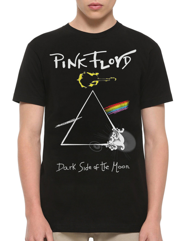 фото Футболка мужская dreamshirts pink floyd мужская56 черная xs