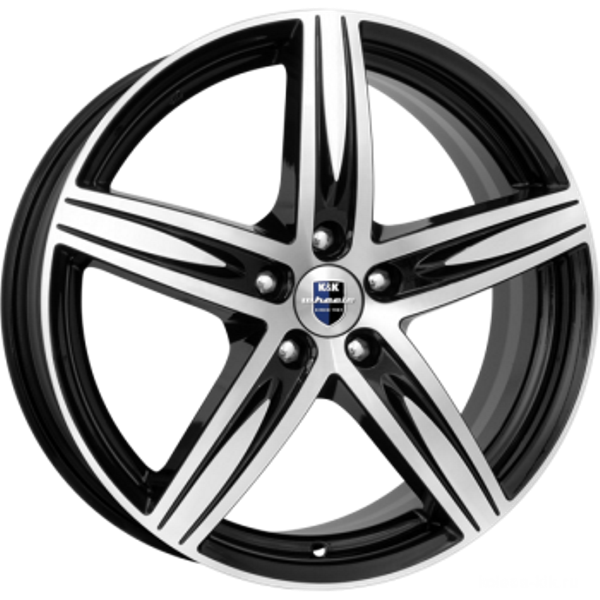 

R16 5x112 6,5j Et40 D66,6 K&K Андорра Алмаз Черный (Кс454) K&K 4920