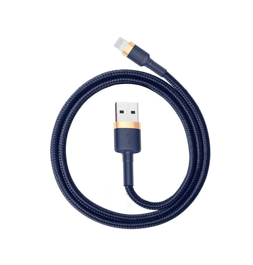 

Кабель lightning - usb Baseus CALKLF-CV3 2 м золотистый, синий, CALKLF-CV3