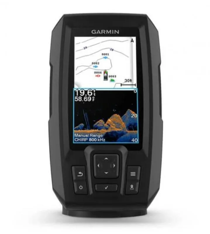 

Эхолот Garmin Striker Vivid 4cv с датчиком GT20-TM, Черный, Striker Vivid 4cv