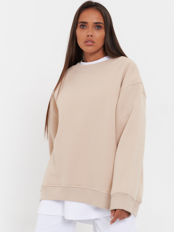 Свитшот женский Little Secret uz300224 бежевый S