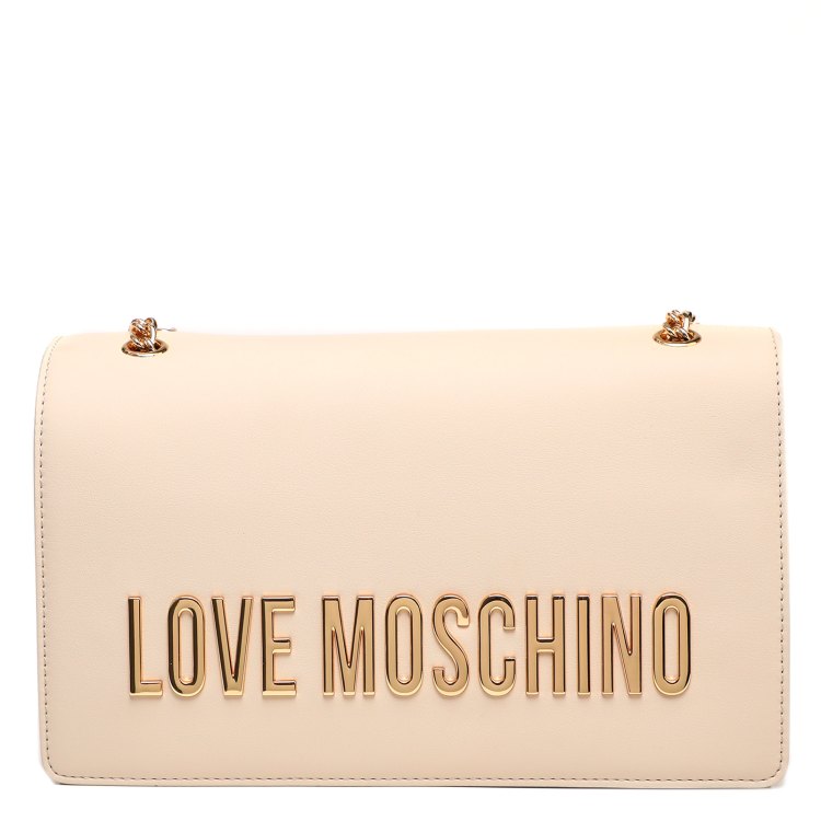 

Сумка женская Love Moschino JC4192PP FW23 светло-бежевая, Бежевый, JC4192PP FW23