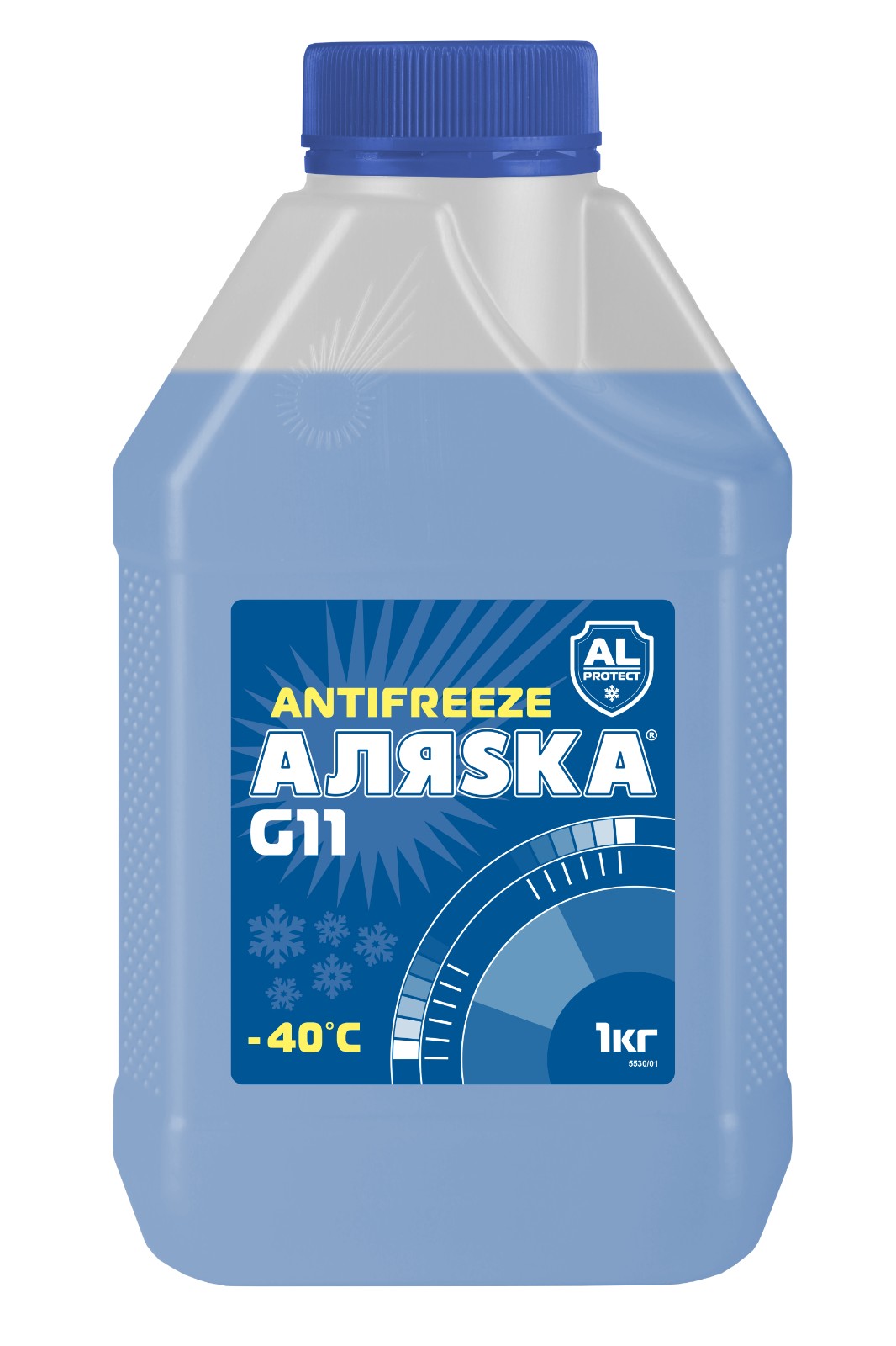 фото Антифриз аляска -40 g11 синий 1кг аляsка