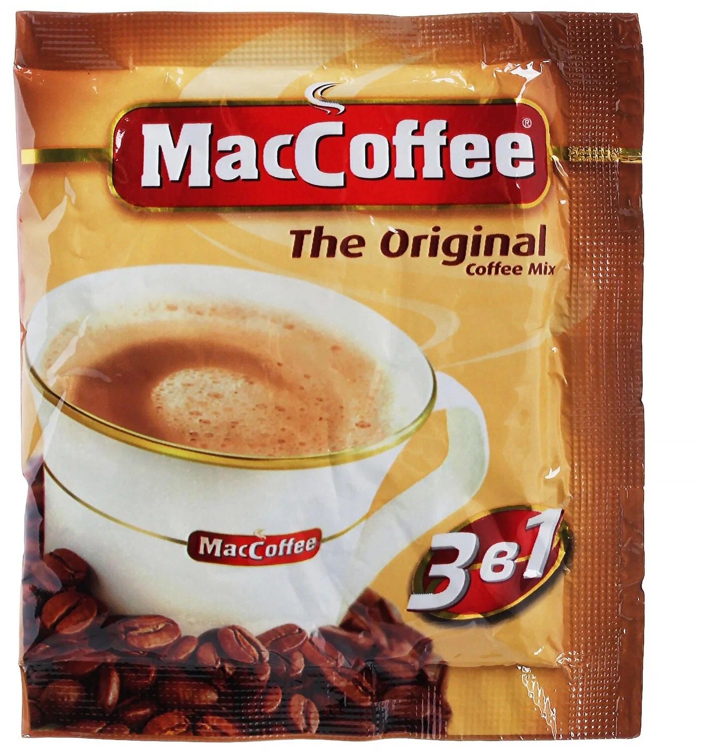 Кофейный напиток MacCoffee 3 в 1 растворимый 18 г 145₽